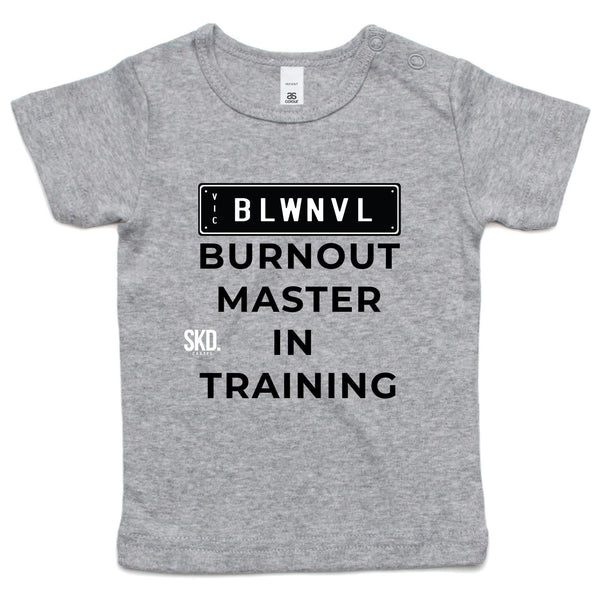 BLWNVL Burnout Master In Training - Infant Tee