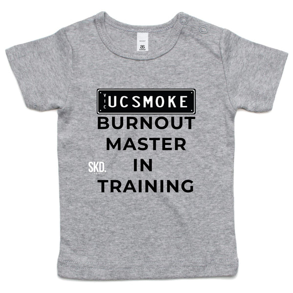 UCSMOKE Burnout Master In Training - Infant Tee