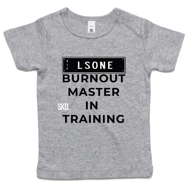 LSONE Burnout Master In Training - Infant Tee